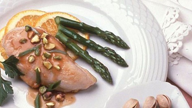Chicken with American Pistachio Sauce