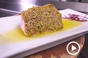 Pistachio Crusted Cobia