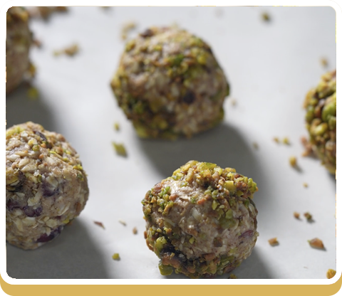 Pistachio Energy Bites